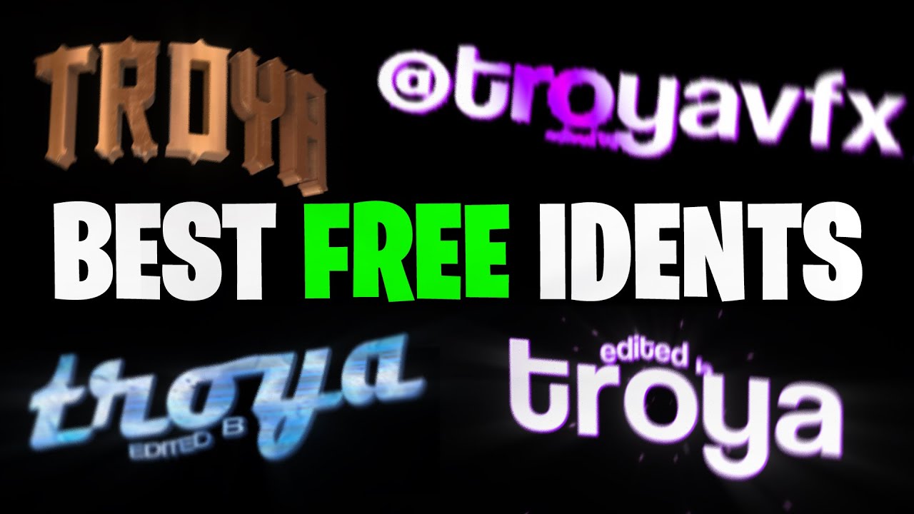 BEST *FREE* INTRO IDENT TEMPLATES EVER! 🔥😳 LINK IN DESC!!!