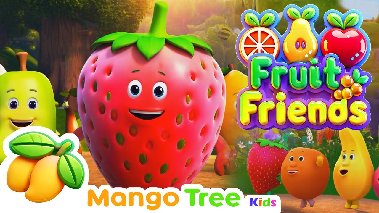 Fruits Song 02 | Mangotree-Kids Nursery Rhymes & Kids Songs | Mangotree (with lyrics)