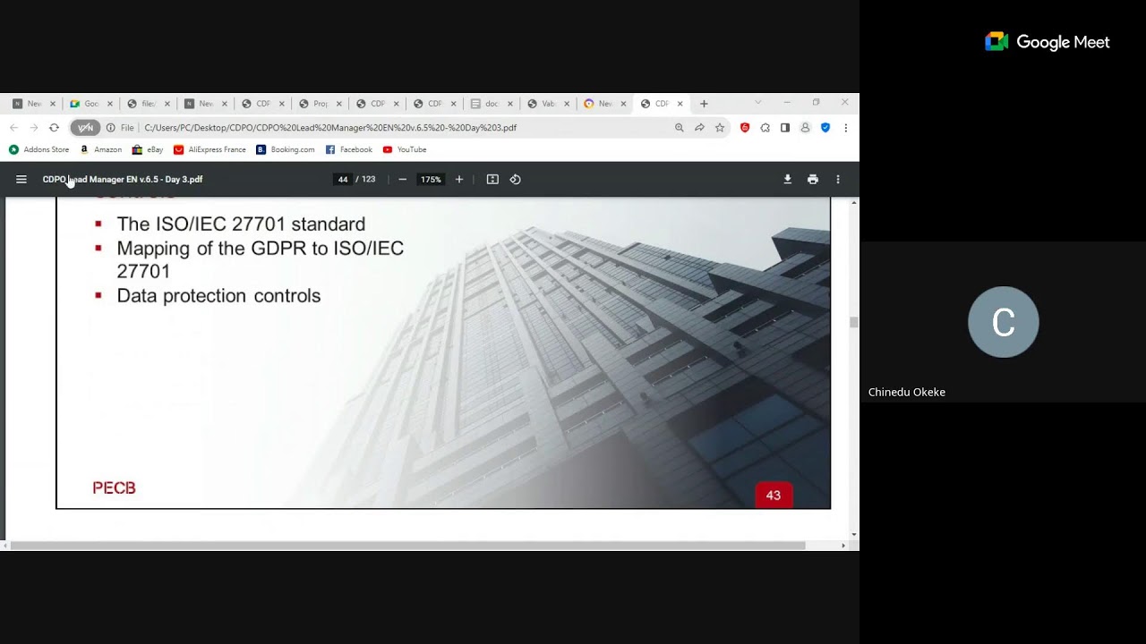 Certified Data Protection Officer CertificationTraining  - Data Protection Impact Assessment
