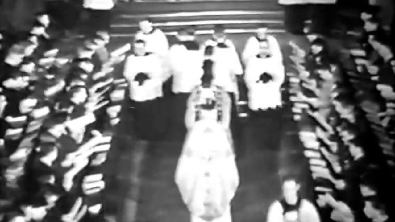 Solemn High Midnight Mass from Ushaw College,  1962