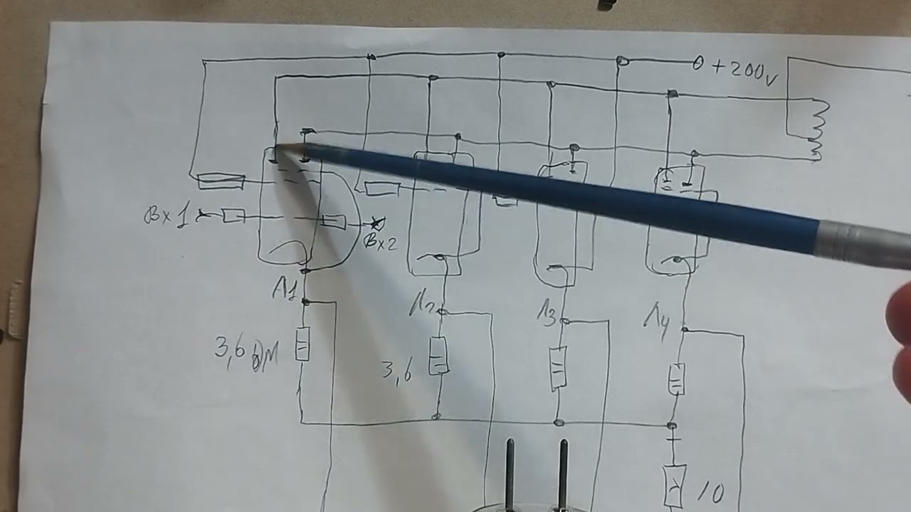 Усилитель на лампах 6Р3С часть 2