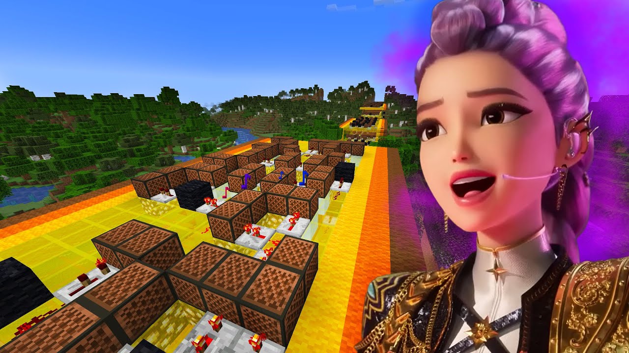 KPop Demon Hunters - Golden (NoteBlock Song)