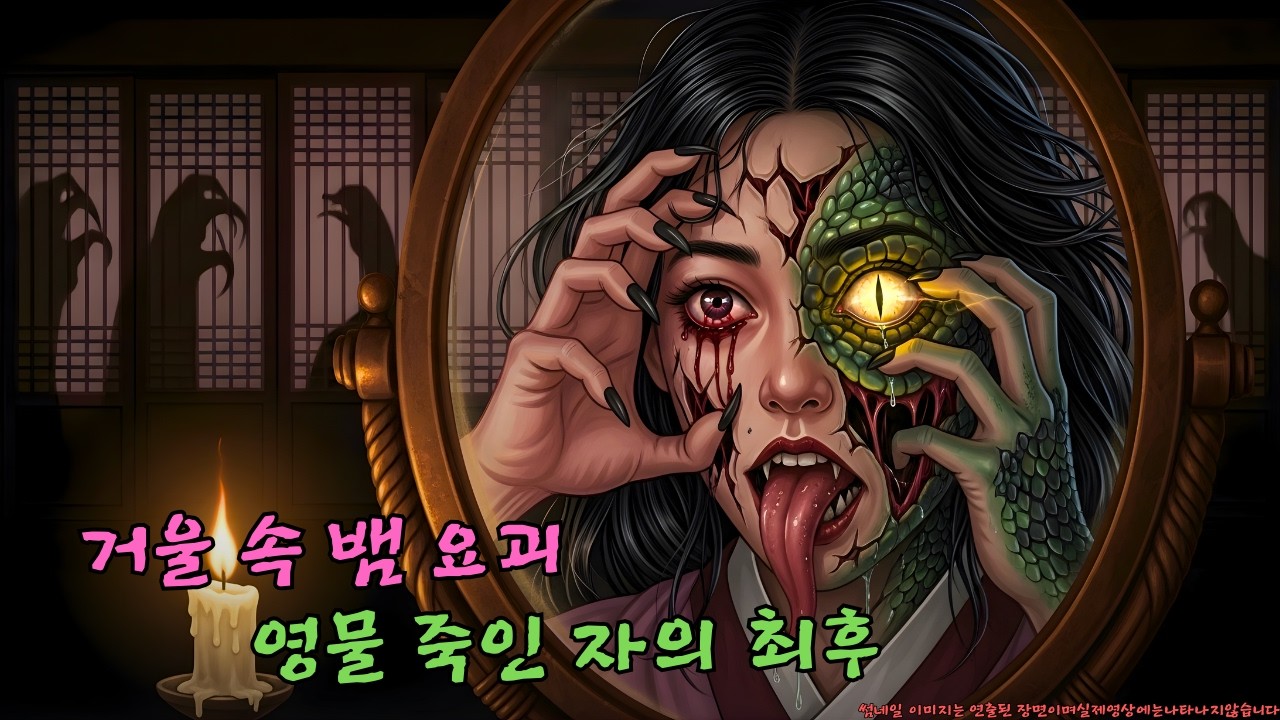 조선 시대 탐욕스러운 지주의 딸이 건드린 영험한 흰 뱀의 무서운 저주와 기적 같은 용서 이야기 | 잠들기 전 듣는 오싹하고 감동적인 옛날 야담
