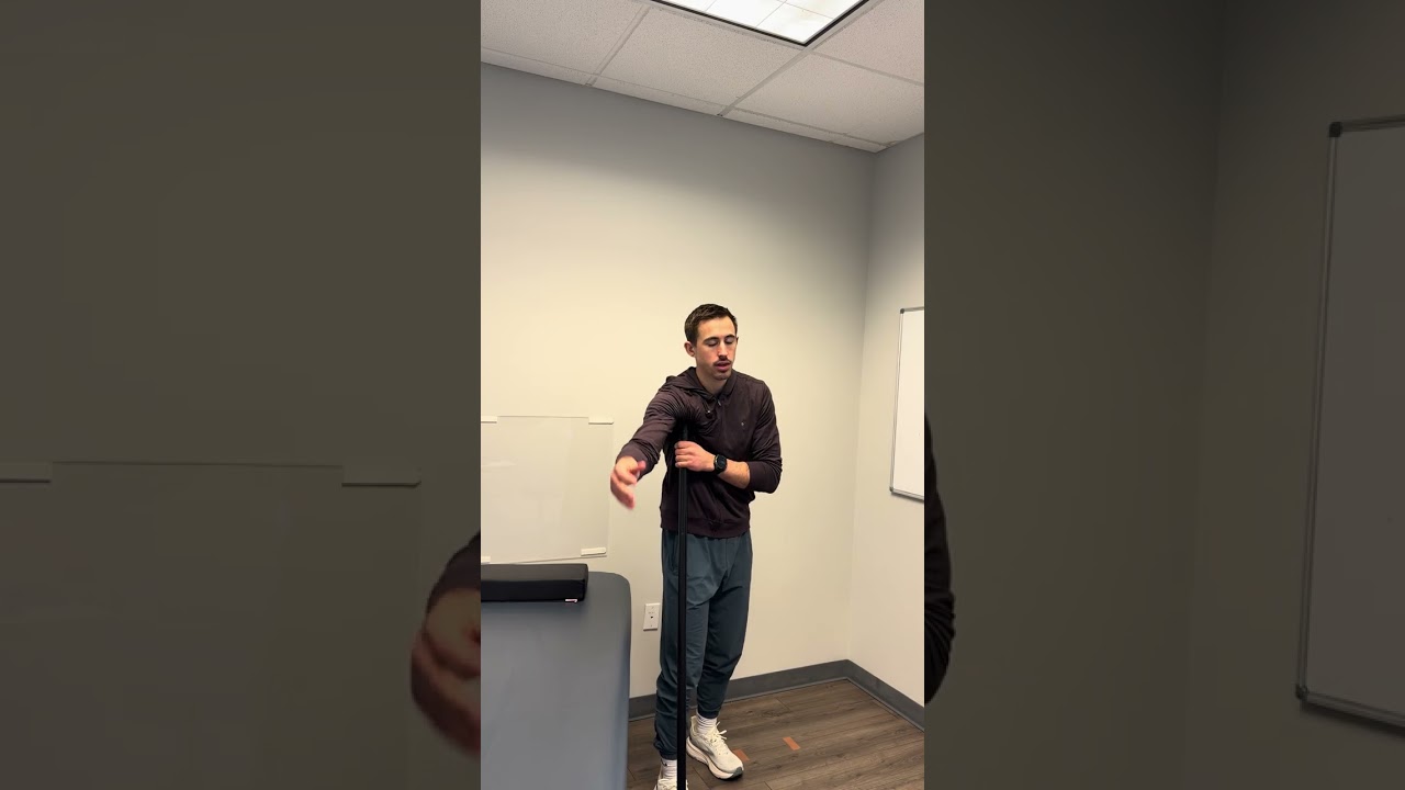 Self Mobilization: Pec Opener with Stick