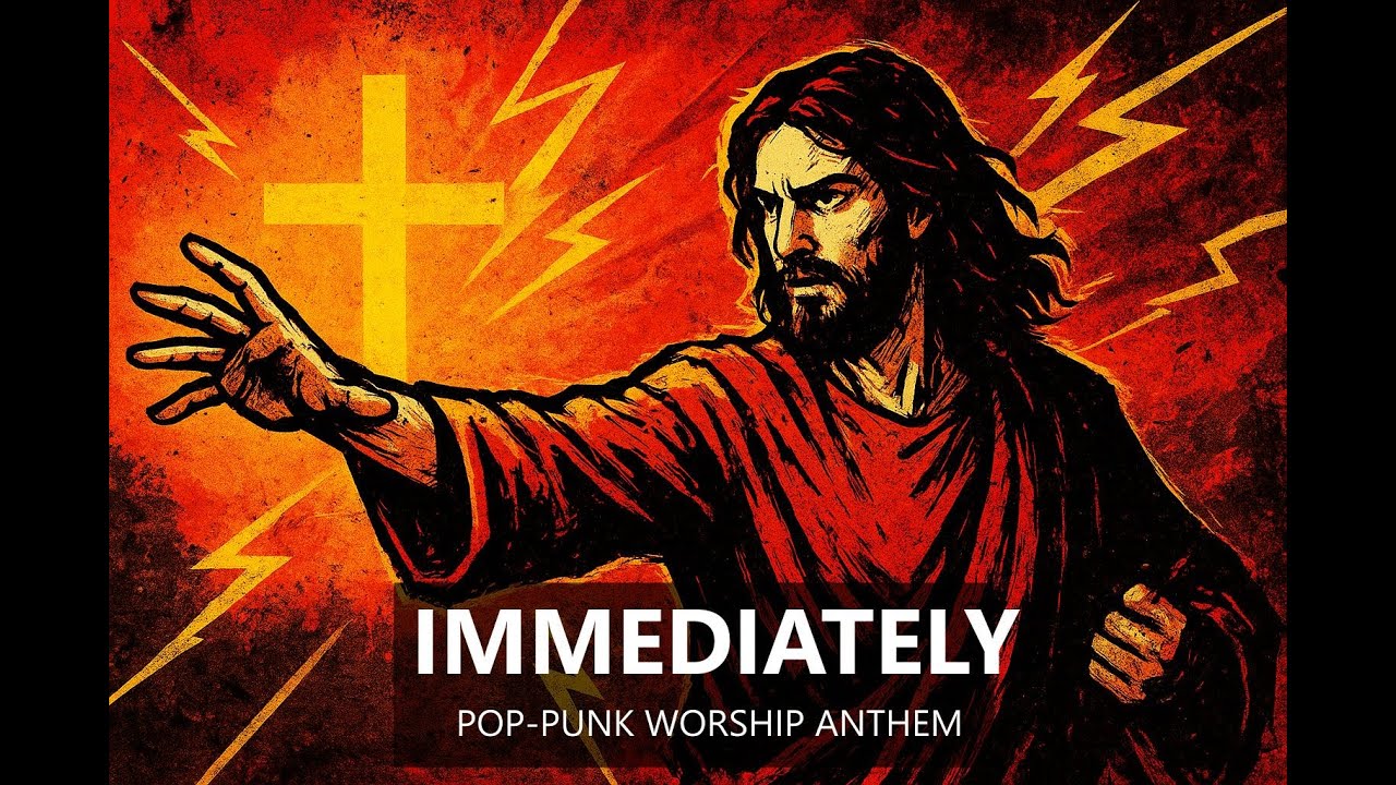 🔥 Immediately | Gospel of Mark Pop-Punk Song 🎸⚡ | Powerful Bible Music Video