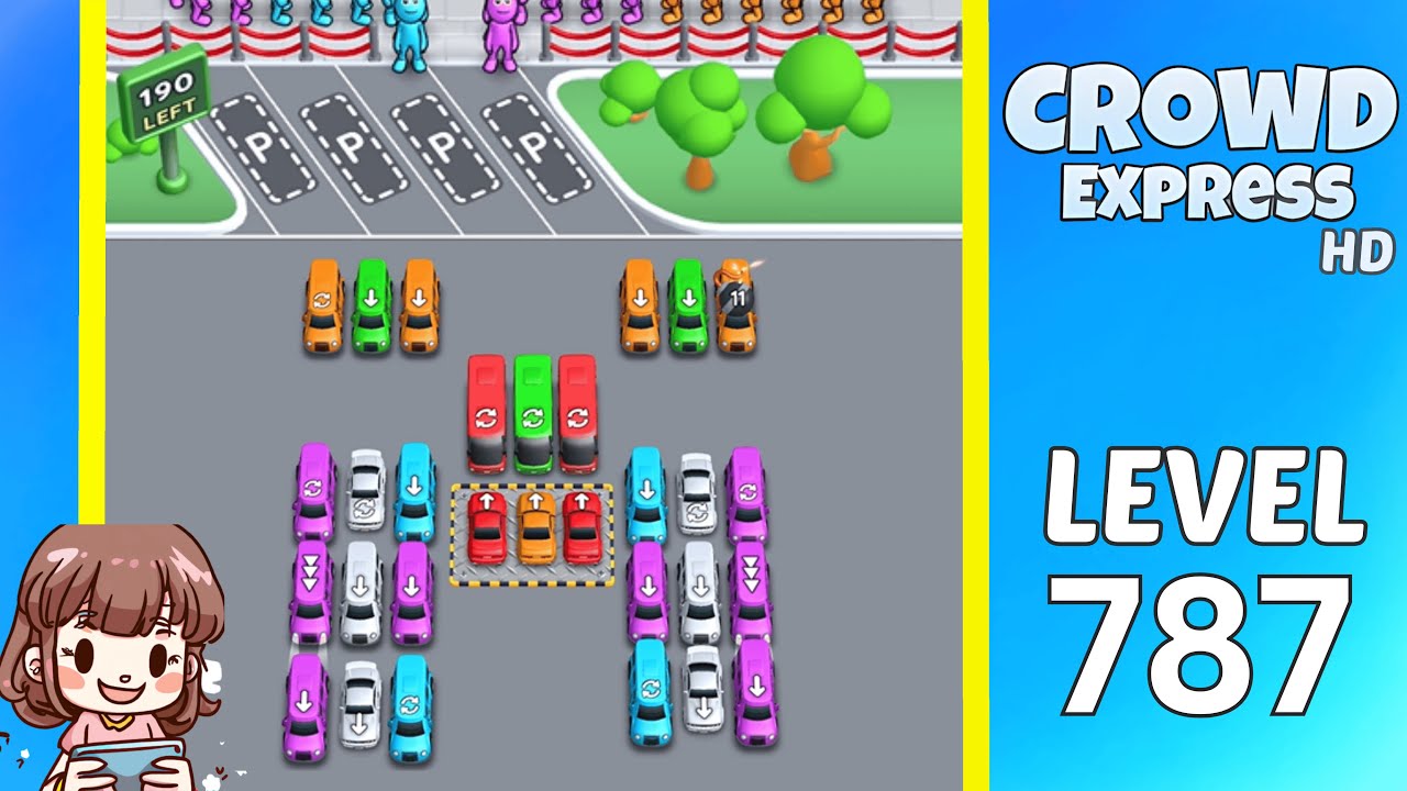 Crowd Express Level 787 Solution Walkthrough
