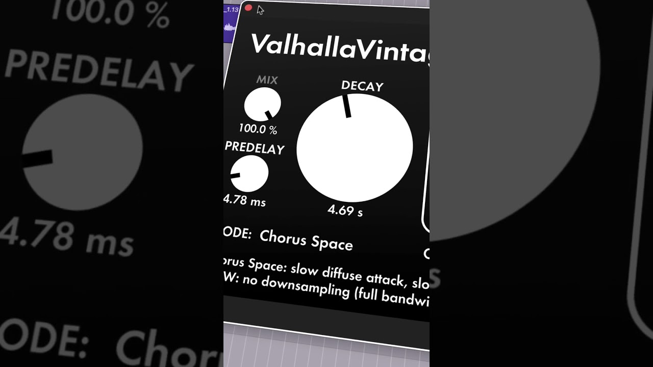 How to add a Huge Clean reverb to vocals #soundengineer #mixingengineer #musicproducer