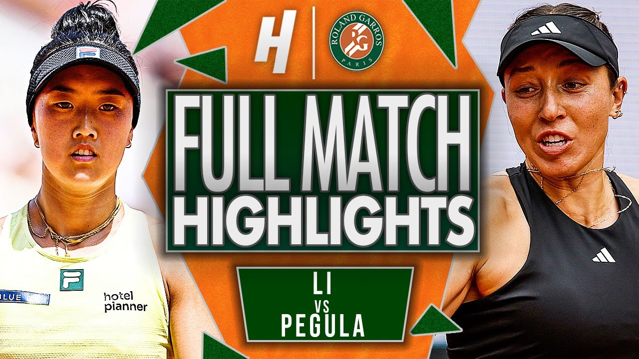 Ann Li vs Jessica Pegula - FULL Match Highlights | Roland Garros 2025