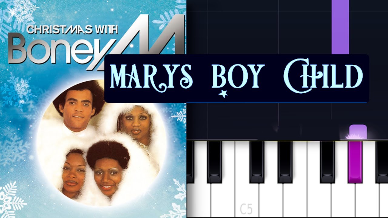 Boney M - Mary's Boy Child  | Christmas Piano Tutorial