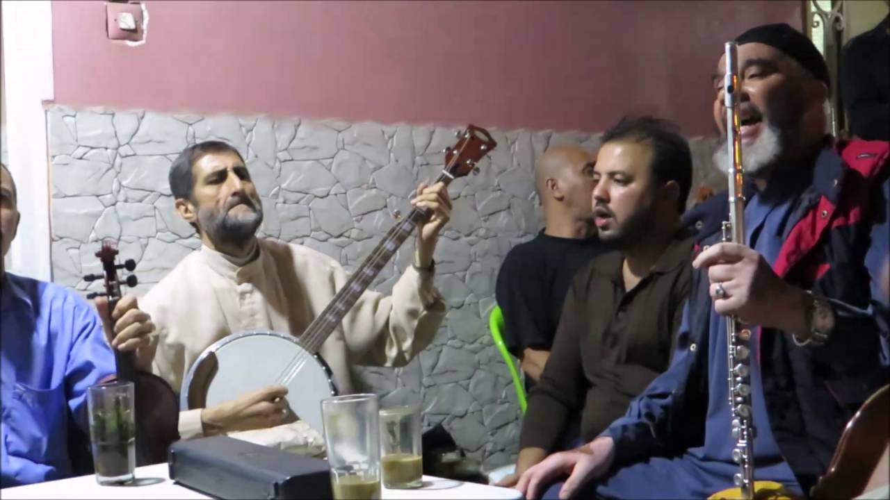 مسائيات مقهي حنفطة طنجة الطرب الاندلسي 16-09-2016 cafe Hanafta tangier