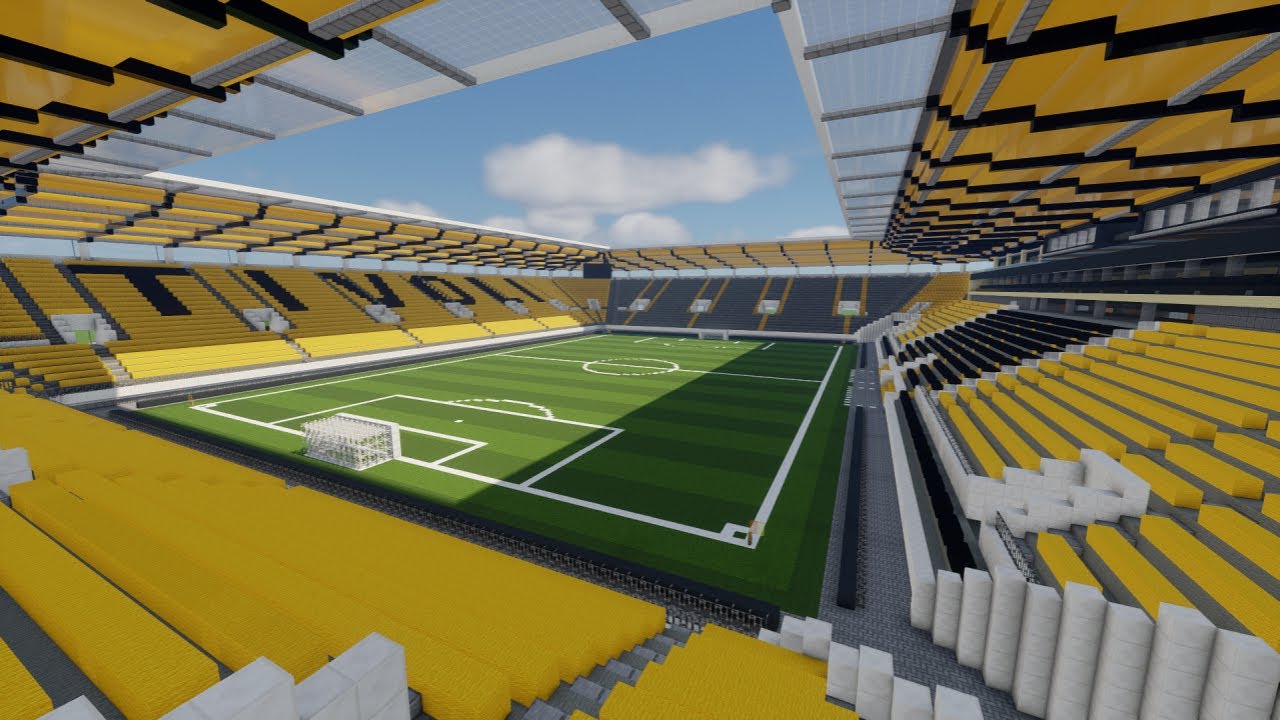 Minecraft New Tivoli Stadium (Alemannia Aachen) Timelapse +DOWNLOAD | TheCraftCrusader