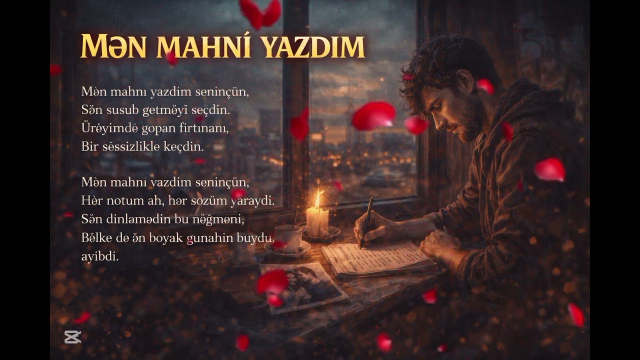 MƏN MAHNİ YAZDIM”