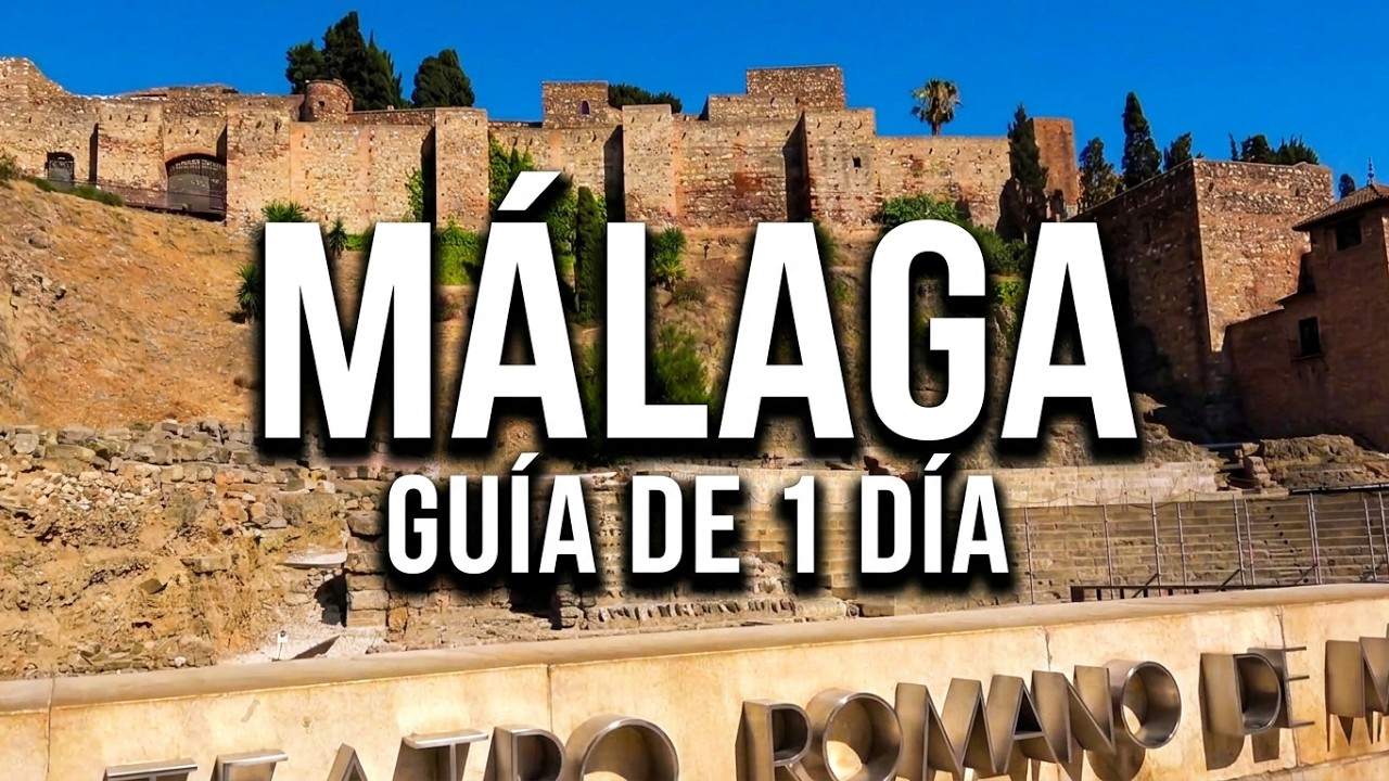 🇪🇸 MÁLAGA en un día, la capital de la costa del sol