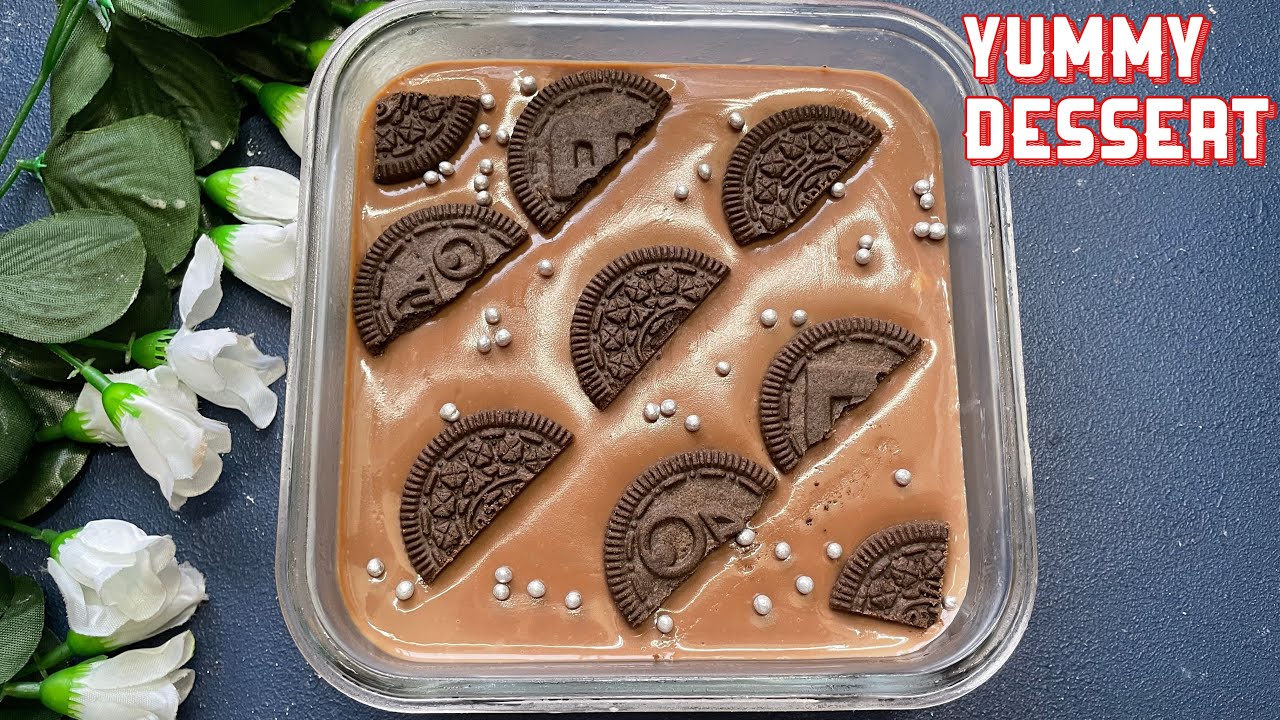 Instant Yummy Dessert ।Chocolate Pudding । Dessert Box । Oreo Dessert Recipe । Chocolate Dessert ।