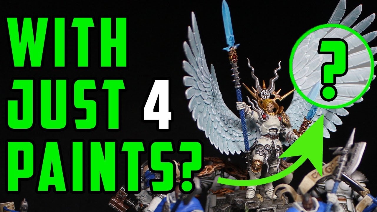 Painting Angel Wings are...EASY!?