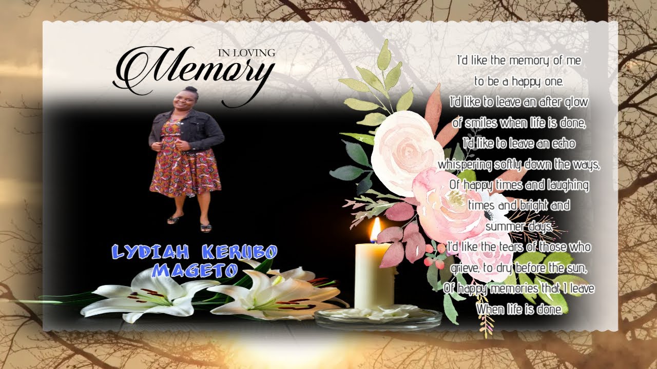 FARE THEE WELL LYDIAH KERUBO MAGETO