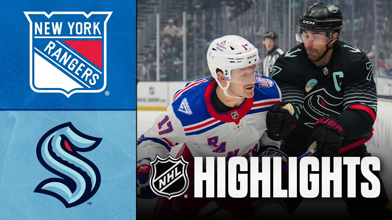 NHL Highlights | Rangers vs. Kraken | November 01, 2025