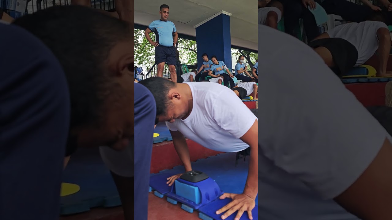 PNP Applicant PUSH Up Event #PNPRecruitmentProcess #PNP #Applcant #recruitment
