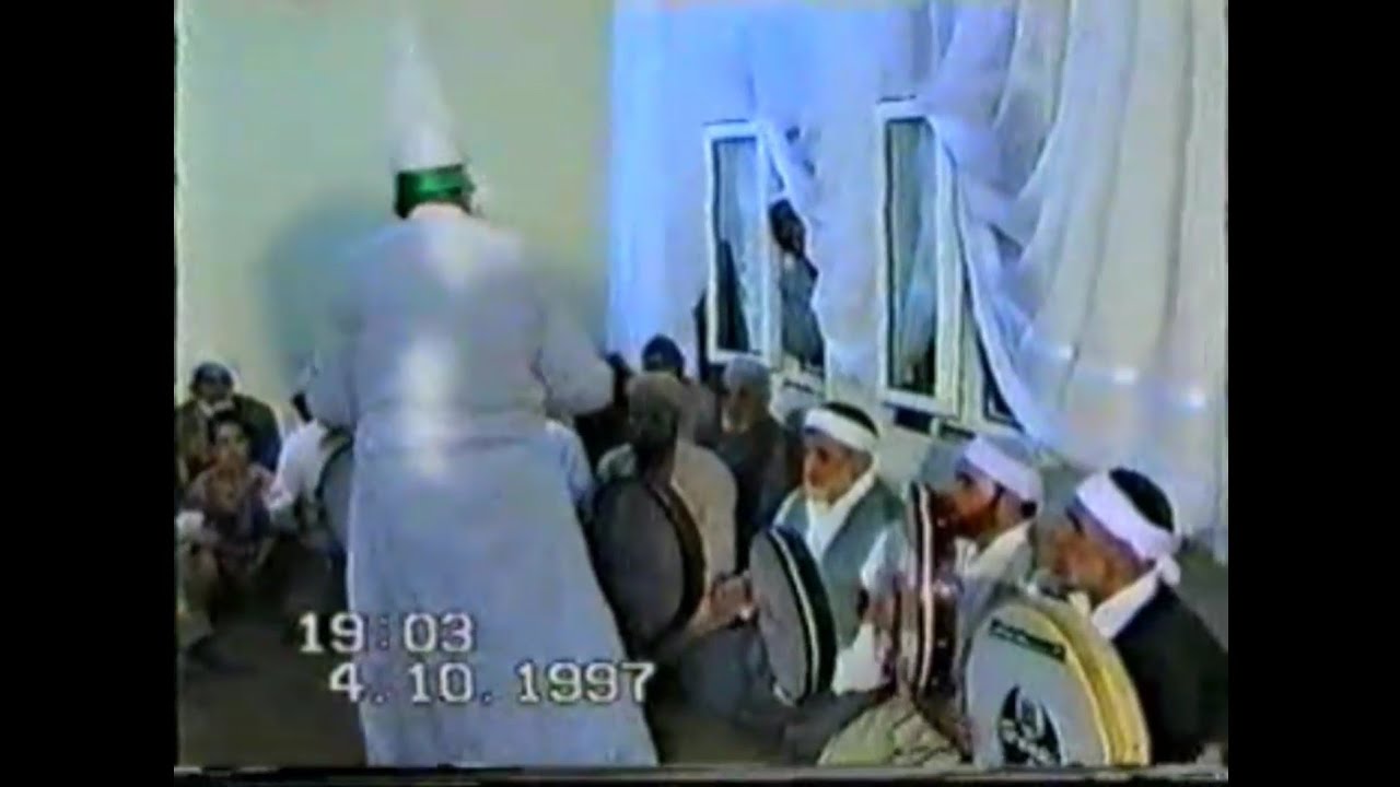 Bidos Dergah Açılışı 1997 Hacı Mustafa Kergürahi, Hacı Tevfik Öztürk, Hacı Said...