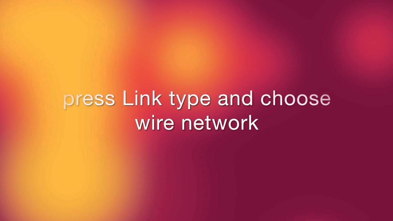 How connect the iStar receiver with ethernet wire network?