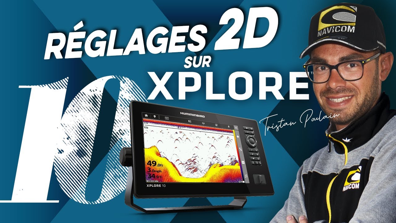 Réglages 2D de Tristan pour la pêche en eau douce | Xplore Apex & Solix G3