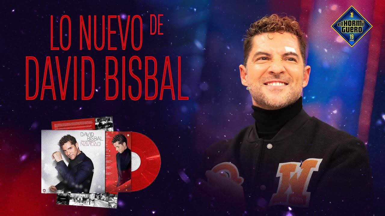 David Bisbal nos presenta su nuevo disco - David Bisbal - El Hormiguero