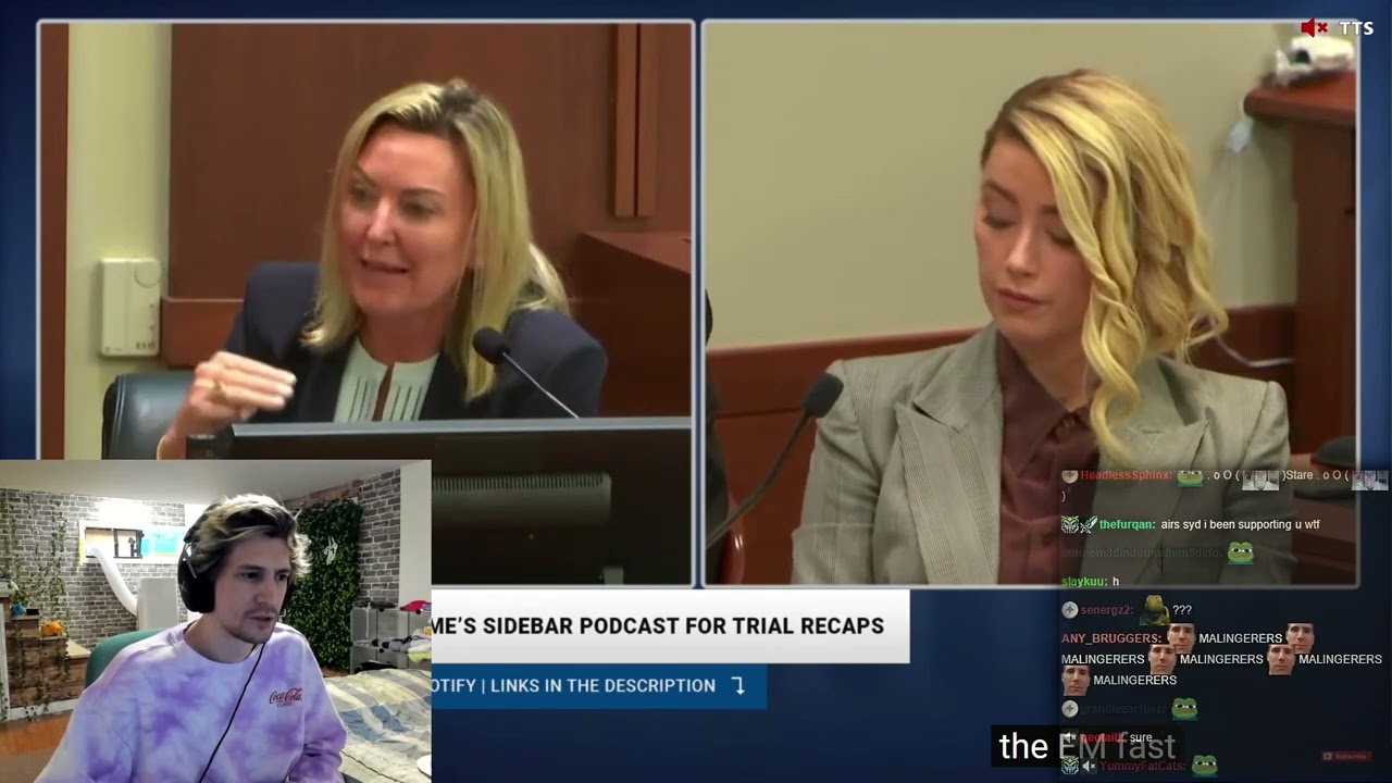 Amber Heard's Psychologist Gets DESTROYED by Depp Lawyer | xQc Reacts