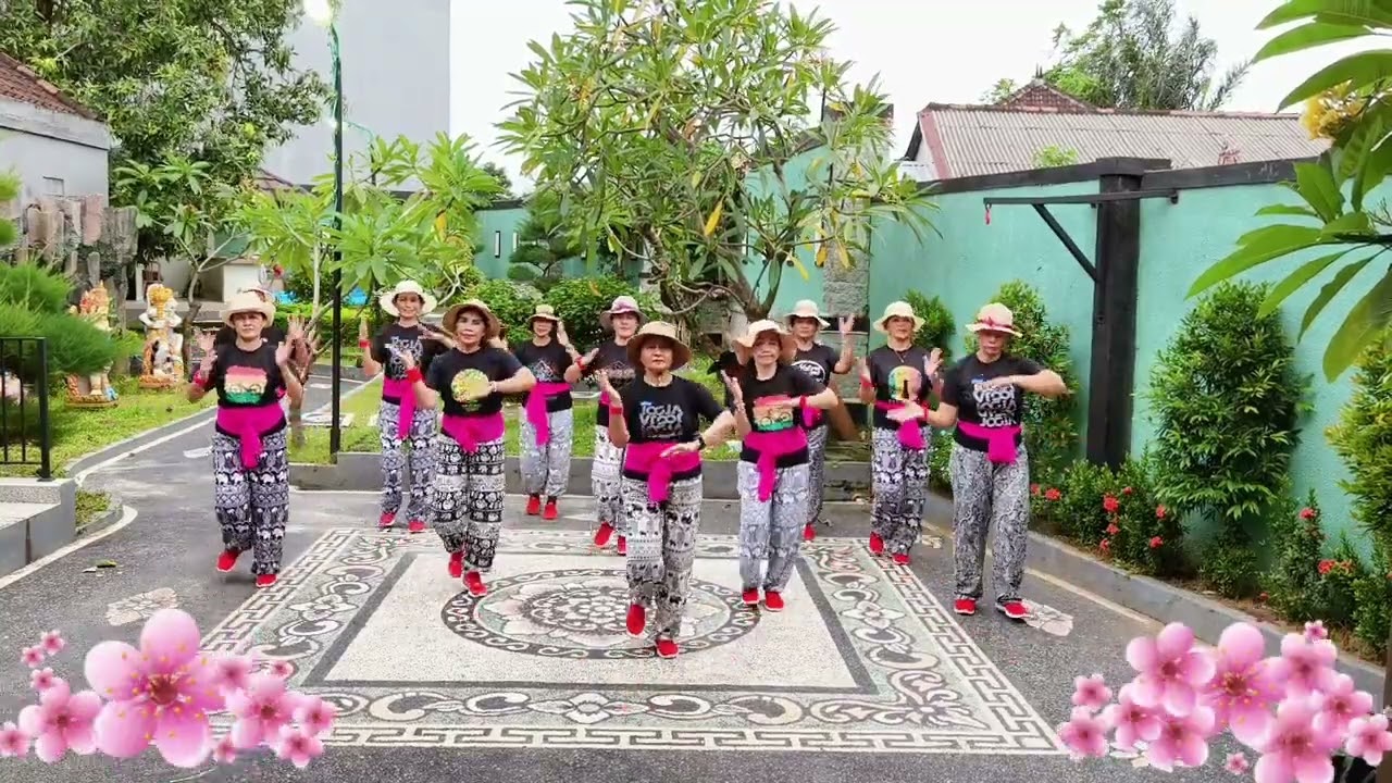 Senam kreasi Kecupan sayang