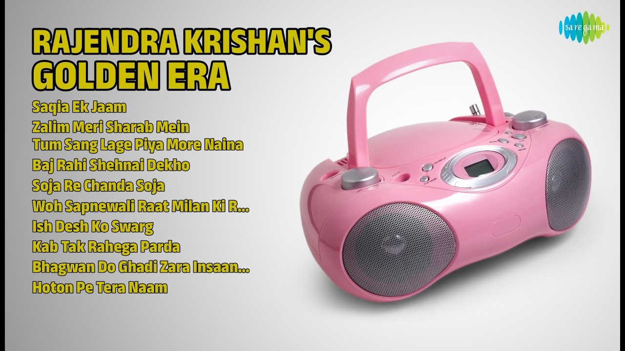 राजेंद्र कृष्णन के हिट्स | Asha Bhosle Songs | Saqia Ek Jaam | Zalim Meri Sharab Mein