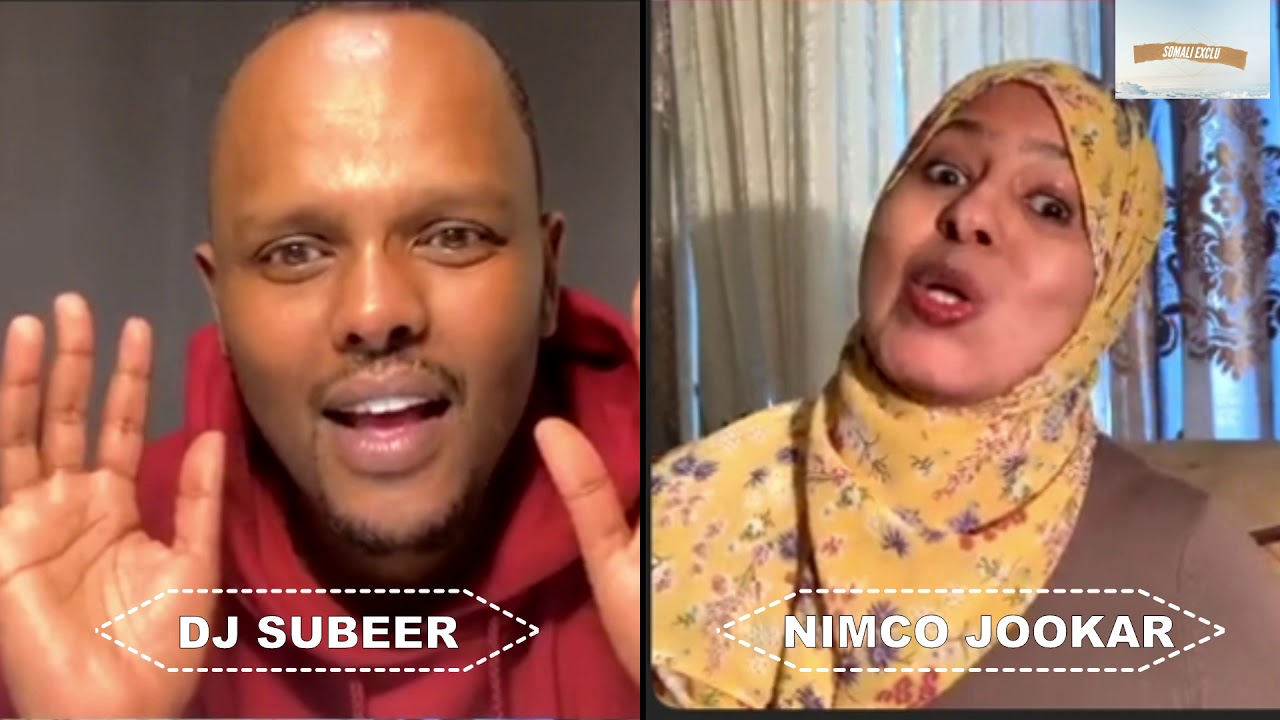 DAAWO NACIIMO JOOKAR IYO DJ SUBEER LIVE INSTAGRAM OO QOSOL AH