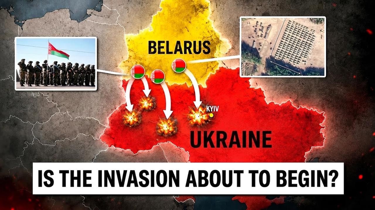 Tension Rising: Belarus Deploys 2,000 Troops to the Ukrainian Border!