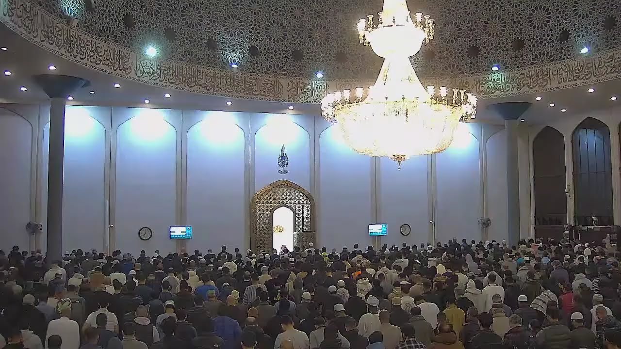 Watch Live Stream - Taraweh Prayers: 13 Ramadan 1447 / 2 March 2026