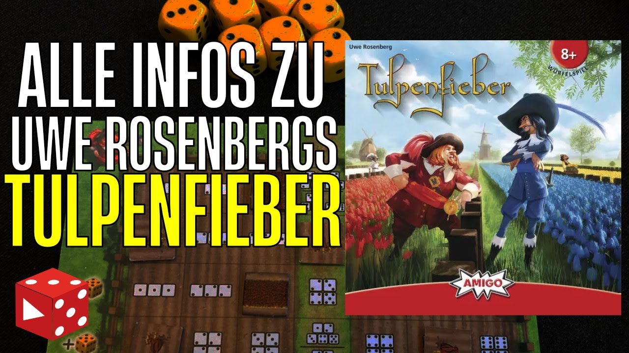 Tulpenfieber - Brettspiel von Uwe Rosenberg (Amigo Spiele 2021)