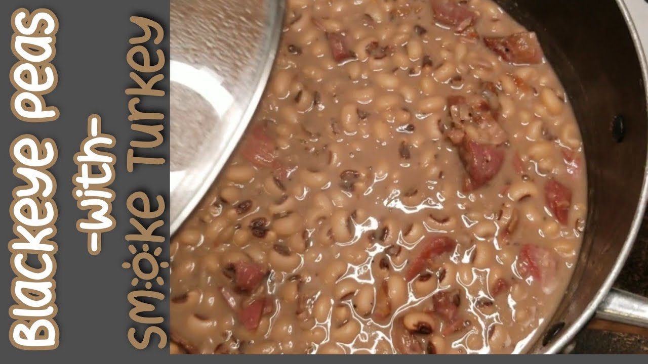 Blackeye Peas Recipe. Southern Style Blackeye Peas with Smoked Turkey! Oldschool! No Crockpot!
