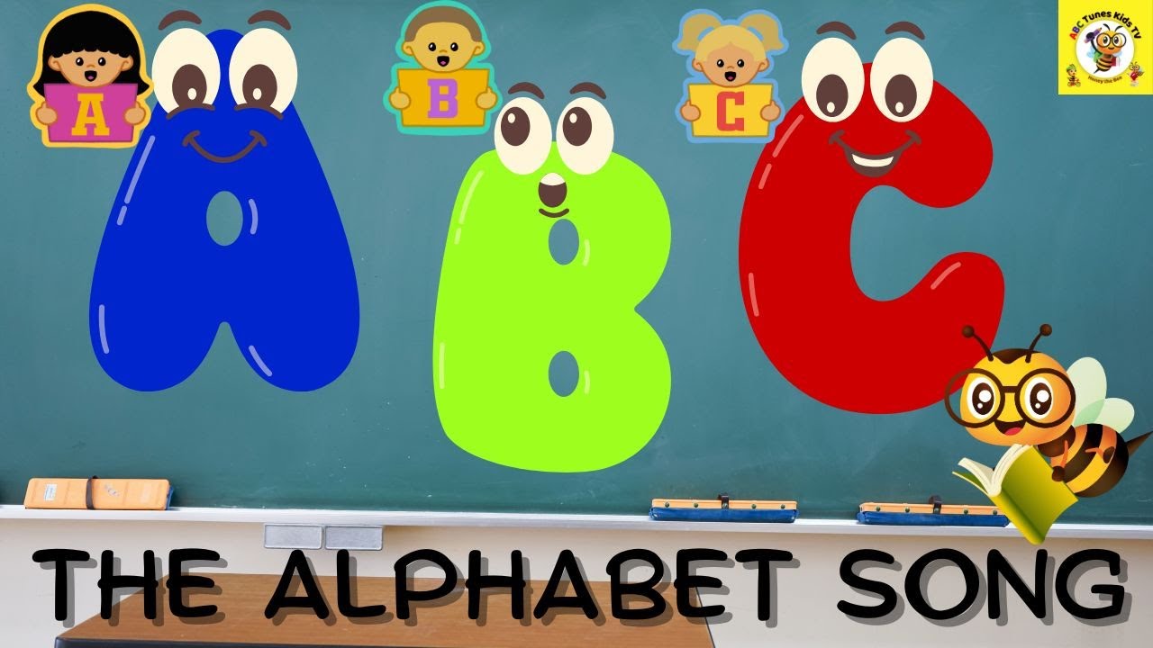 The Alphabet Song Sing with Me  | ABCD song | with Honey the Bee