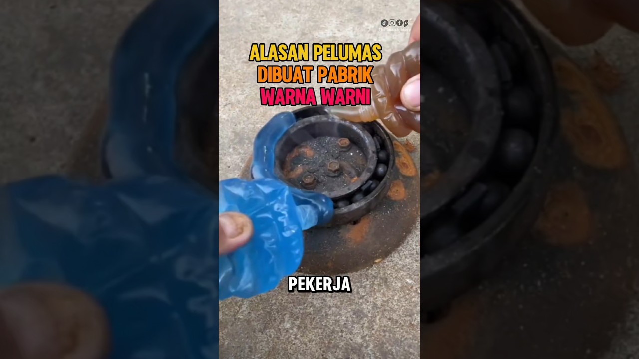 Alasan Pelumas Warna berbeda-beda #fakta #unik #informasi