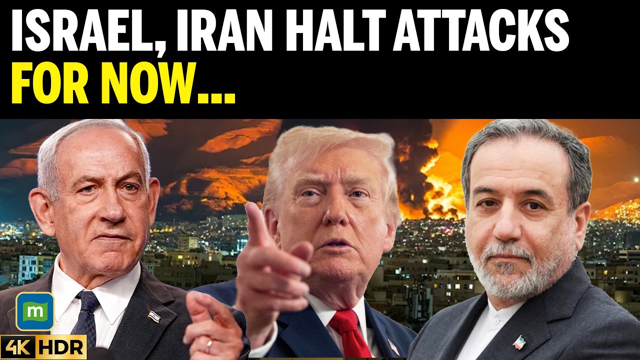 Israel And Iran Halt Attacks After Trump Intervention | Ceasefire Efforts Back On Track