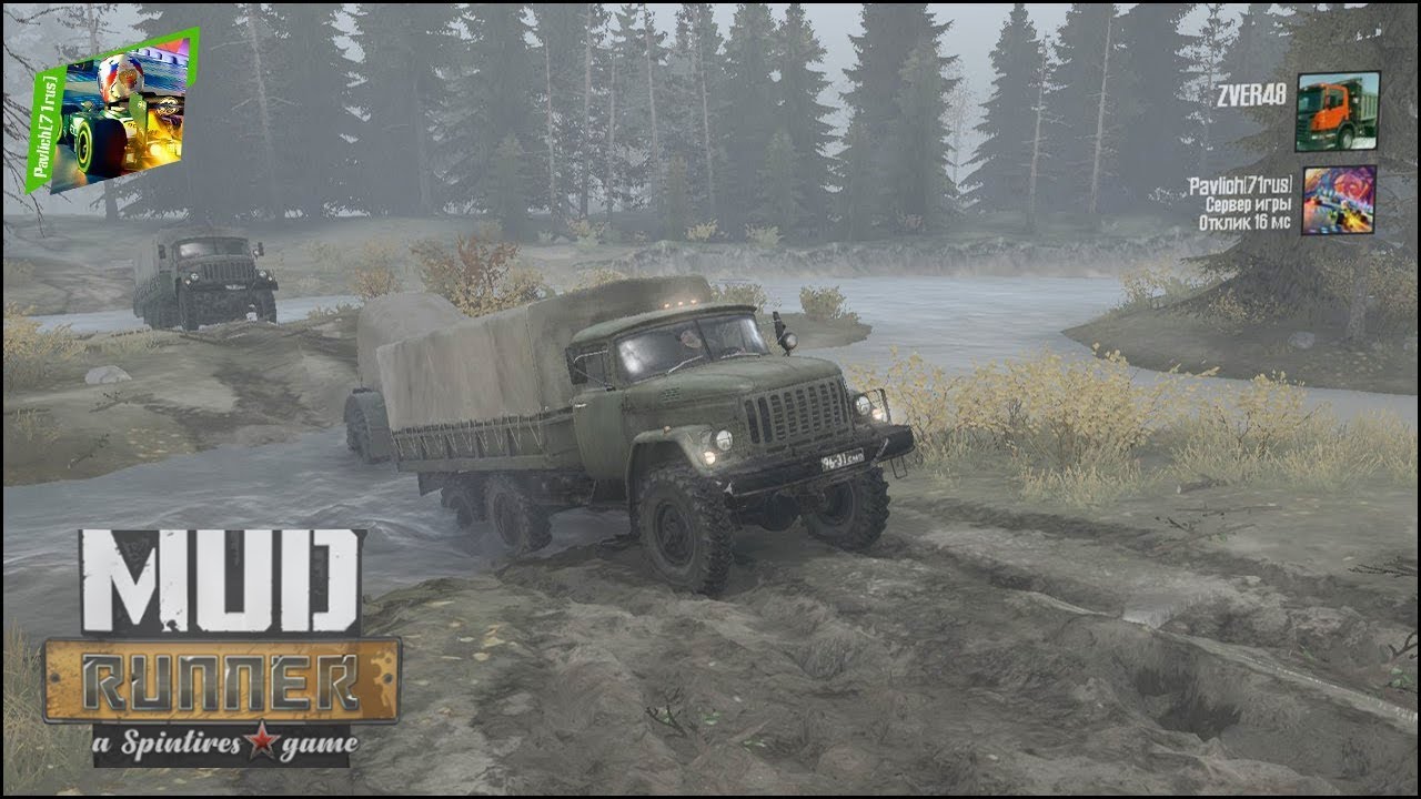 Spintires: Mudrunner - Вечерний стрим #5