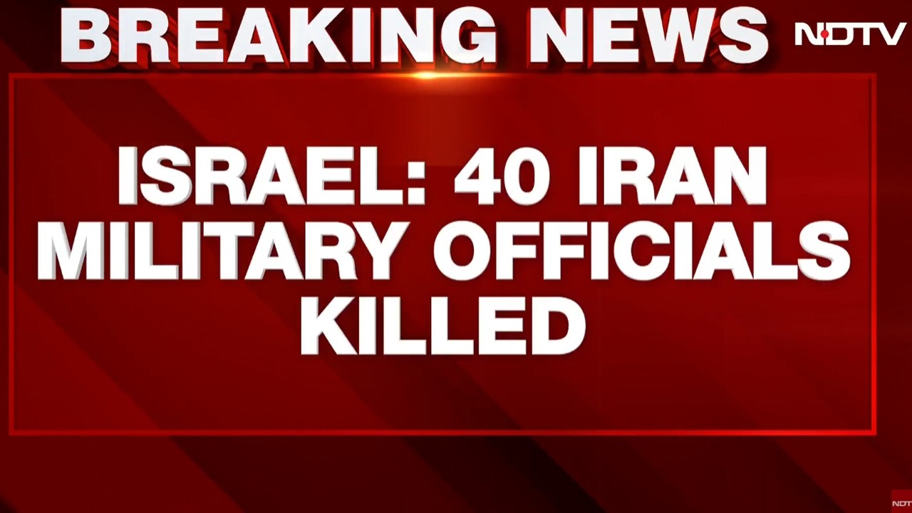 US Iran War Latest Updates | Israel Claims 40 Iranian Military Officials Killed In Strikes