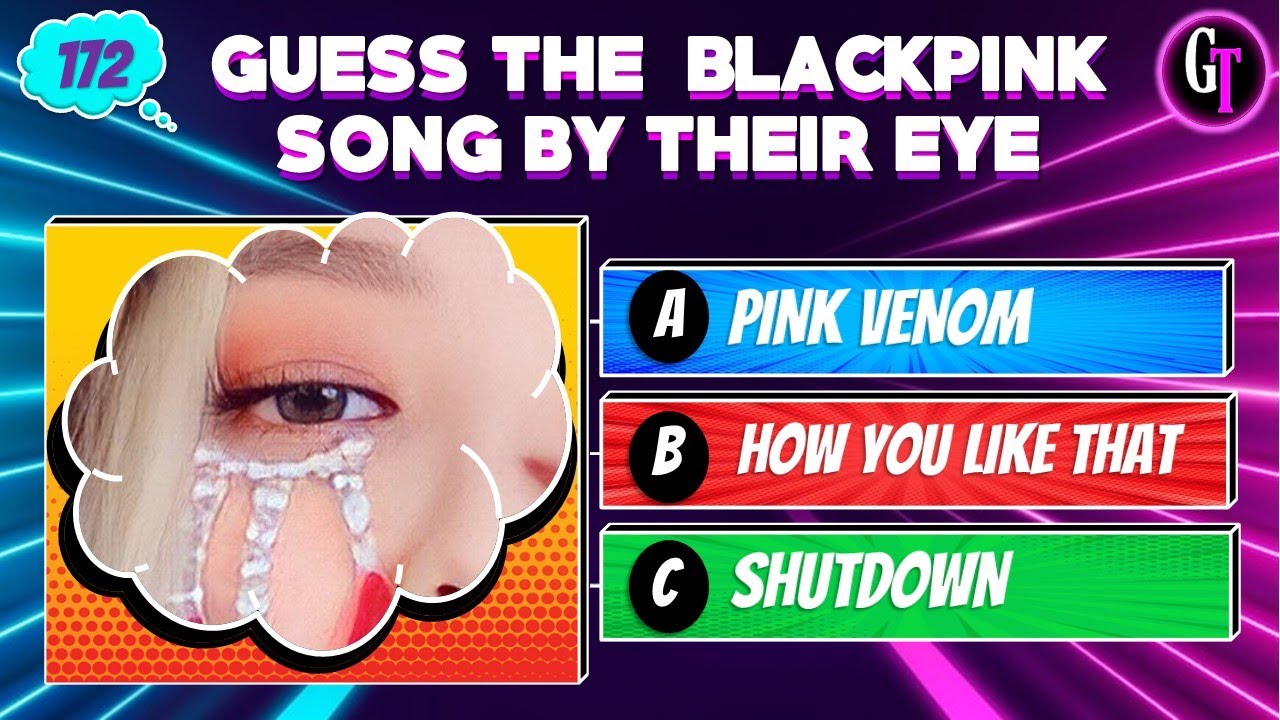 Let's Play BLINK! || Guess the Blackpink Song and Member by their EYE