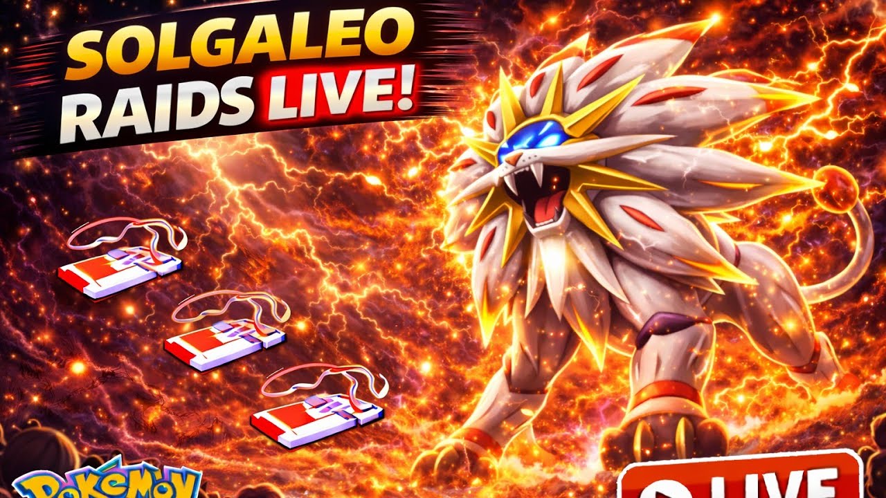 ⚡🔥 LIVE HUNDO SOLGALEO HUNT 🔥⚡Pokemon Go