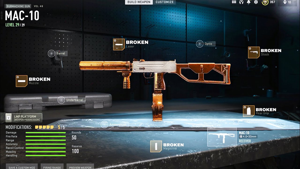 the SECRET MAC-10 in Warzone! 😳 (BROKEN)