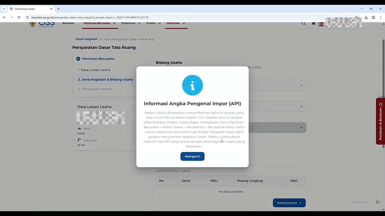 🎥 Panduan Pembuatan NIB untuk UMK Risiko Rendah