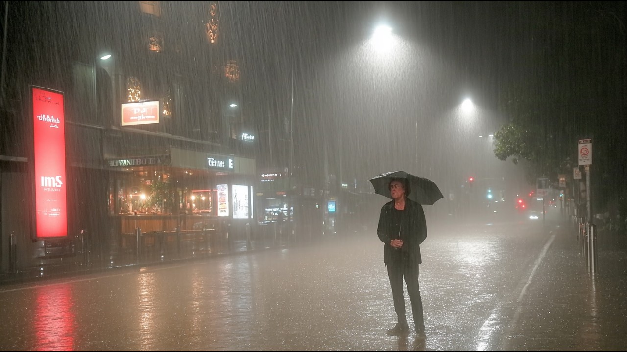 Torrential Lullaby Silence Every Noise in Your Head. Relaxing Sound for Sleep Meditation.