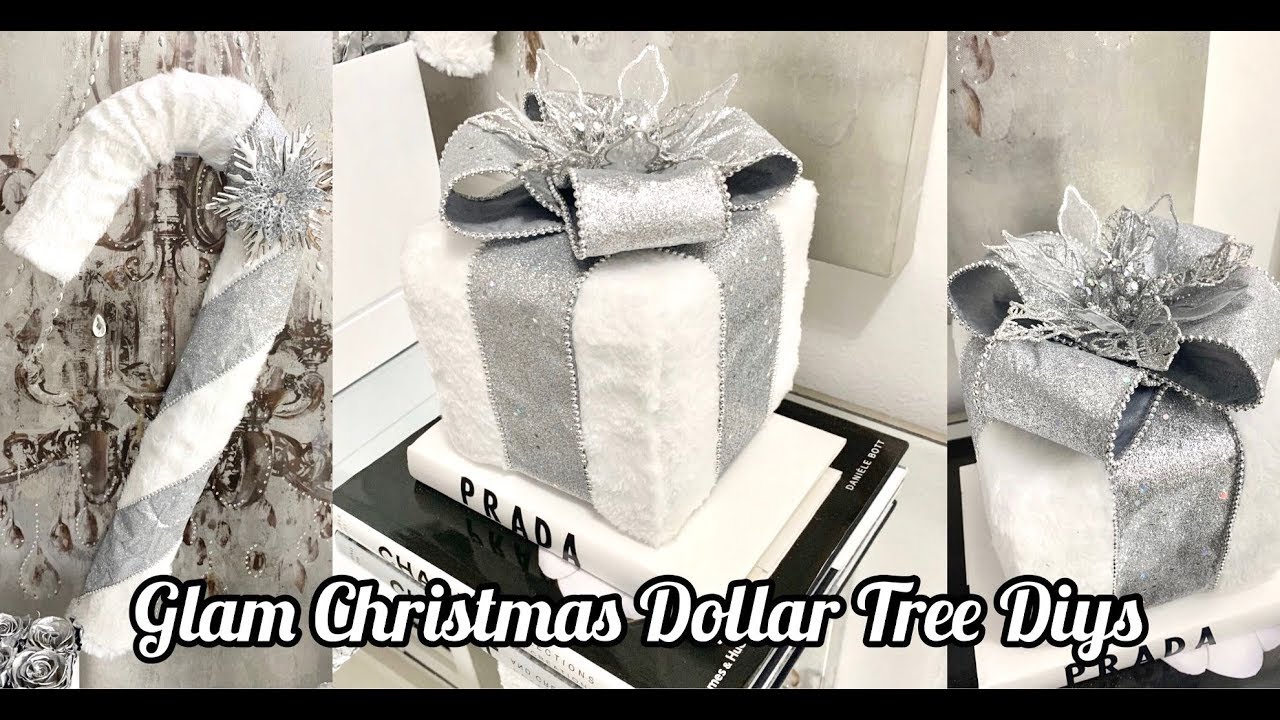 DOLLAR TREE GLAMOROUS HOME DECOR CHRISTMAS DIY IDEAS