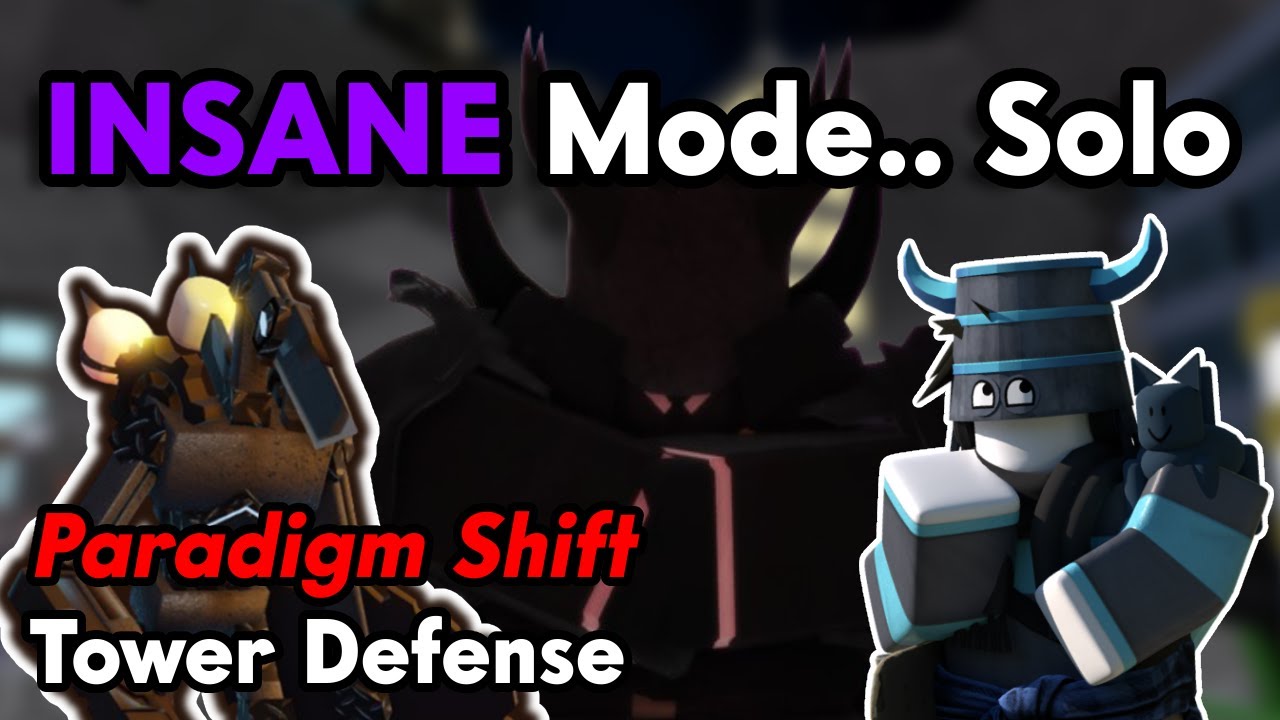 Insane Mode is Truly, Insane.. (Commander Zero) | Paradigm Shift Tower Defense