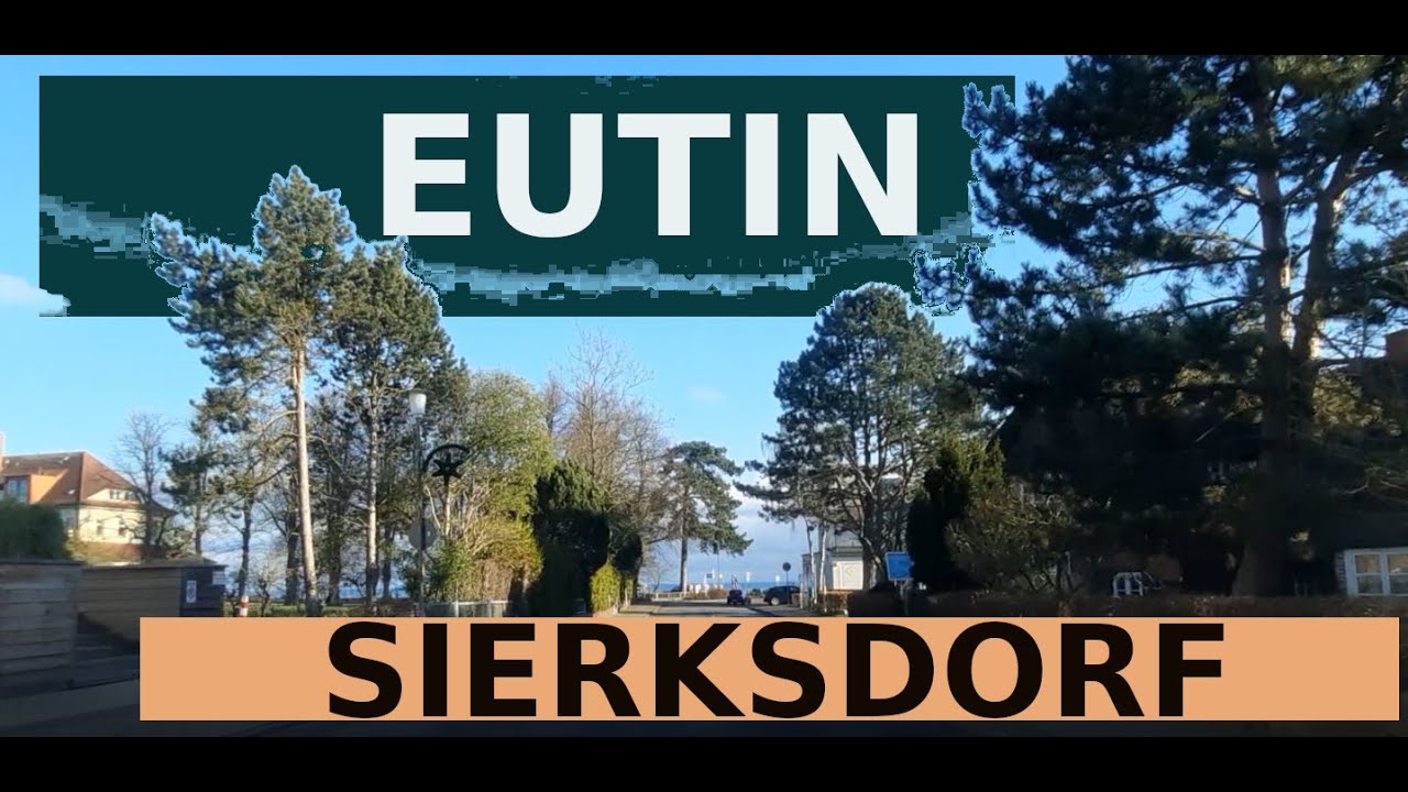 Eutin nach Sierksdorf (Ostsee)-Autofahrt an die schöne Lübecker Bucht Frühjahr 2021