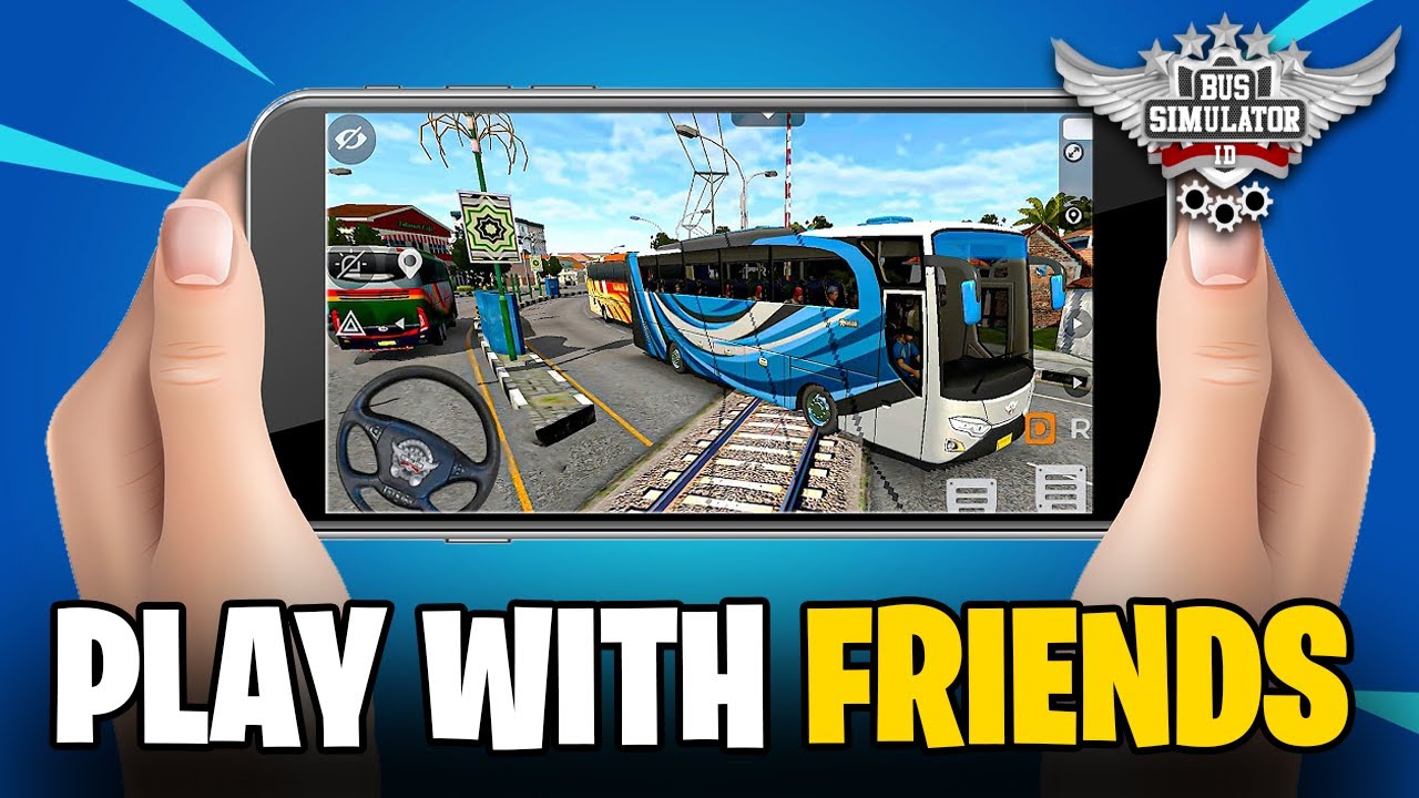 How To Play Multiplayer With Friends In Bus Simulator Indonesia - Play With Friends