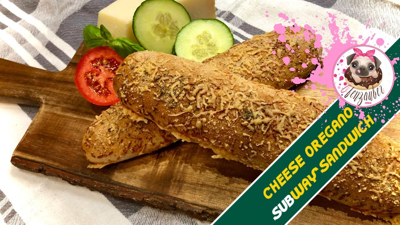 Tasty Subway Cheese Oregano Sandwich homemade/bread/baguette, super soft and fluffy *gluten-free*