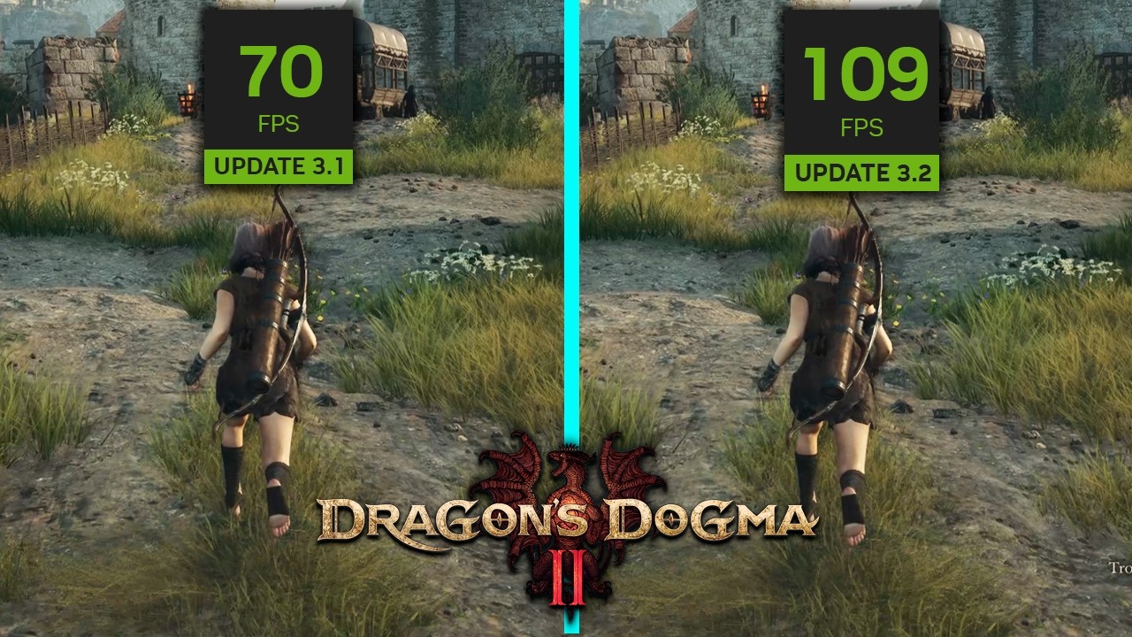 Dragon's Dogma 2 UPDATE 3.1 vs UPDATE 3.2 - PERFORMANCE COMPARISON